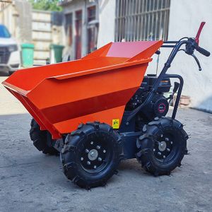 Buy cheap 300 Kg/500 Kg/800 Kg Hydraulic Tracked Gasoline/Diesel Mini Dumper with EPA Engine from wholesalers