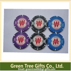 Buy cheap 14g Two-Tone Stripe Clay Composite Poker Chips Pokerchips product