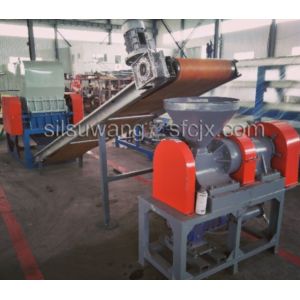 Buy cheap 22kw Rubber Scrap Tyre Recycling Machine 12 Months Warranty from wholesalers