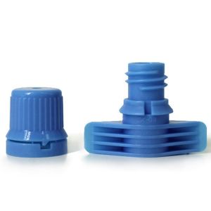 Buy cheap Blue Shiny 9.6mm Doypack Plastic Spout Caps from wholesalers