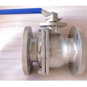 Buy cheap Q41F Stainless steel CF8 2-PC JIS10K ball valve from wholesalers