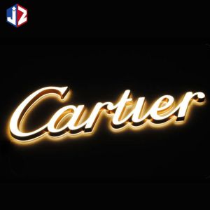 Customized Waterproof LED Acrylic Signage 3D Illuminated Acrylic Letters