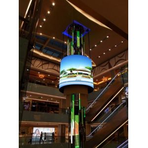 Buy cheap P3mm 360 Degree LED Display , Full Color Circular LED Panel with Front Serive Cabinet from wholesalers