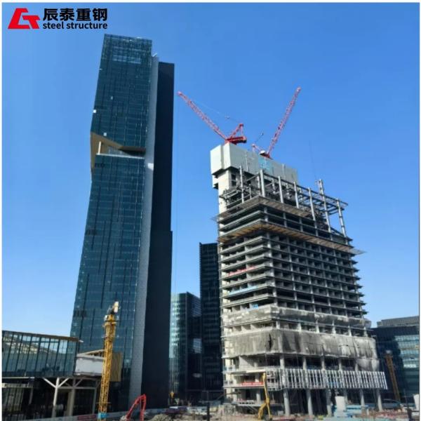 Prefabricated Modular Office Buildings Lightweight Steel Structure Earthquake