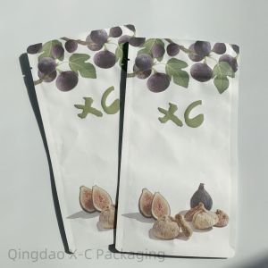 Buy cheap Recyclable Customized Plastic Clear Zipper Stand-up Barrier Pouch For Stand Up Zipper Bag Food Packaging from wholesalers