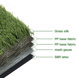 Durable and UV Resistant Premium Artificial Grass for Football Fields