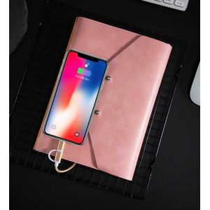 Buy cheap Folding Reusable Notepad With Power Bank , Multiscene Phone Charging Notebook from wholesalers