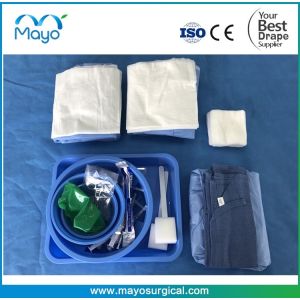 Buy cheap Customized Disposable surgical Angiography Pack drape sterile angio drape Pack from wholesalers