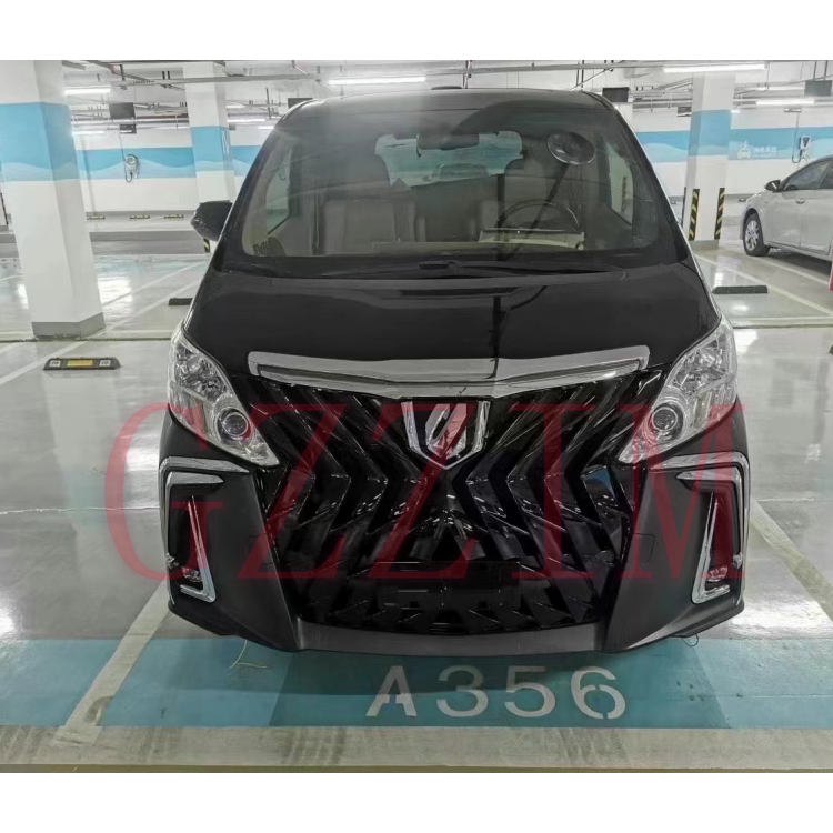 Buy cheap Front Bumper Grille Bodykit With Specially Design Style Grille Full Sets For Alphard 2008 Upgrade To  2018 from wholesalers
