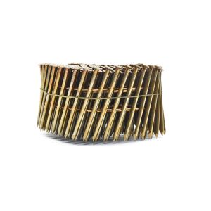 Buy cheap Smooth Shank Coil Nails Diamond Point Bright Finish Round Head product