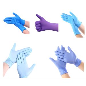 Buy cheap Powder free disposable nitrile examination gloves from wholesalers
