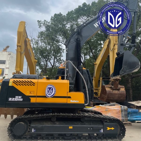 Buy cheap Used Hyundai HX220HD Excavator With Cummins Engine Ready To Ship To Syria from wholesalers