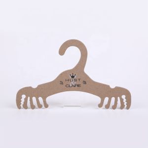 Glossy Printing Laser Engraving Cardboard Underwear Hangers with Customizable