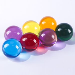 Custom large acrylic sphere transparent acrylic resin Contact Juggling balls