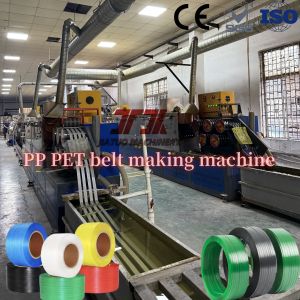 Buy cheap 100% Recycled Material PET Strap Production Line With Precise Mold And Embossing Machine from wholesalers
