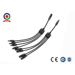 Buy cheap 4 - 1 30A Solar Branch Connector Low Power Loss Easy Installation TUV Standard from wholesalers