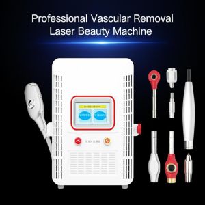 Buy cheap Professional Vascular Removal Laser Beauty Machine with 1-10HZ Adjustable Frequency 10*25mm Spot Size and Portable Smart Design from wholesalers