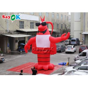Buy cheap Sea Animal Crawfish 7M Inflatable Lobster Model from wholesalers