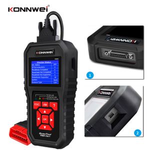 Vehicle Tools OBD2 Auto Diagnostic Scanner Konnwei Fault Code Reader KW850 CE