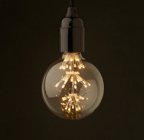 Quality G80 G95 G125 ST64 FANCY DESIGN FIRE WORK LED BULB LIGHTS 2W 3W E27 E26 DECORATION LIGHTING for sale