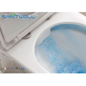 Buy cheap Ceramic Wall Mounted WC two piece toilet with australian standard from wholesalers