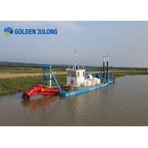 500 M3/Hour Cutter Suction Dredger With Hydraulic System And Brand New Engine