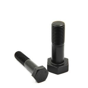 Alloy Steel Class 12.9 Black Hex Head Bolts Half Thread M22