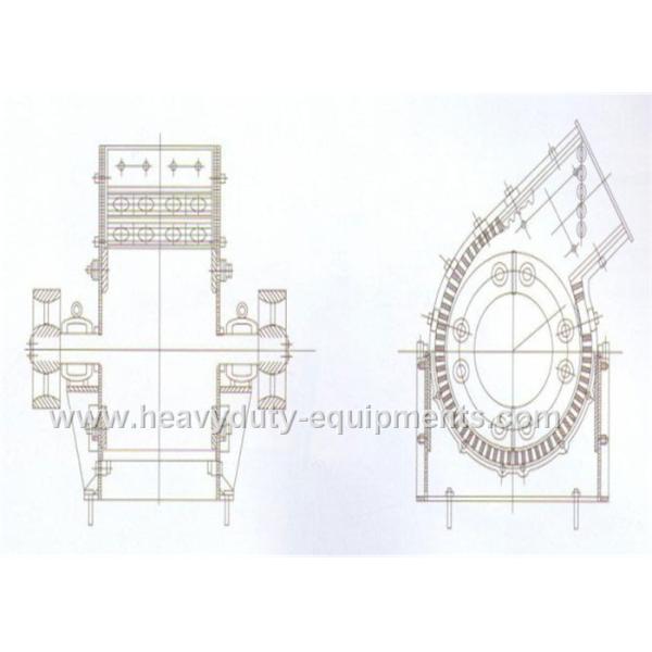 Hammer Crusher with high-speed hammer impacts materials to crush materials wet and dry