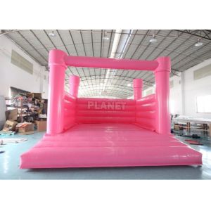 Buy cheap Custom Color Inflatable Wedding Bouncer White Bouncy Castle Inflatable White Castle Bounce House from wholesalers