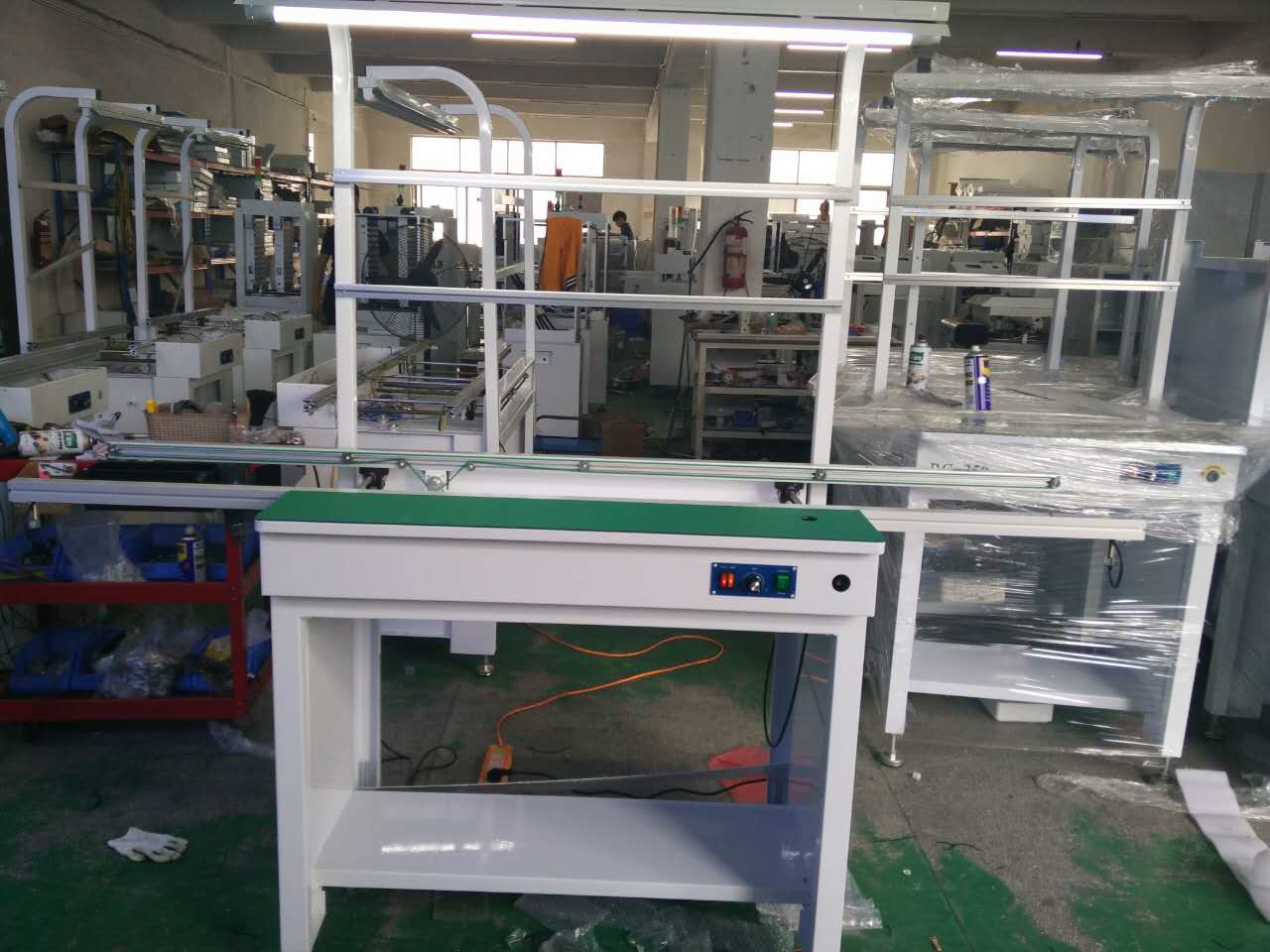 Buy cheap SMT Speed Adjustable PCB Inspection Conveyor PLC Control System from wholesalers