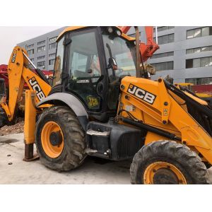 JCB 4CX Used Backhoe Loader With Turbocharged Engine 175L Fuel Capacity