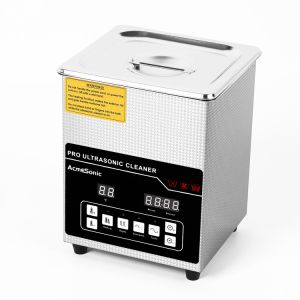 Buy cheap Dual Frequency Ultrasonic Cleaner 2L SUS 304 Tank 60W Ultrasonic Power 100W Heating Power from wholesalers
