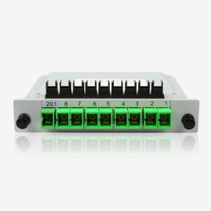 Buy cheap PLC Fiber Optic Splitter 1x8 SC Fiber Optic Cassette LGX Customized  Splitting Ratio from wholesalers