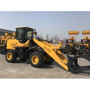 Buy cheap China Famous Brand ET920 Front Wheel Loader With Hay Fork Grass Loader With Grapple from wholesalers