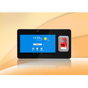 Buy cheap Android Fingerprint Time Attendance System With Big Touch Screen GPRS Function from wholesalers