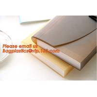 China pp file folder, plastic pp rainbow expanding file organizer folder, desk expander file folder for sale