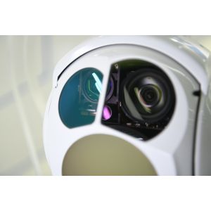 Buy cheap 63mm Long Wave Uncooled IR Thermal UAV Gimbal Camera With 30X EO Sensor from wholesalers