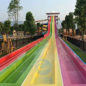 Buy cheap Fade Resistant Mat Racer Water Slide Fiberglass Racer Water Slide 12m Height from wholesalers