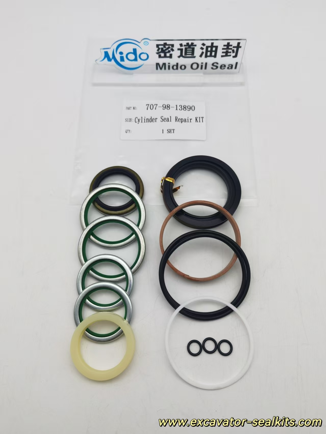 Buy cheap Comprehensive Overhaul and Seal Replacement Kit | Cylinder Seal Repair Kit 707-98-13890 for Long-Lasting Leak-Free Operation from wholesalers