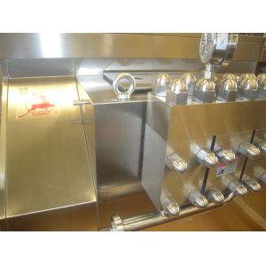 Buy cheap 75KW 80Mpa 2000L/H Custom Made High Pressure Homogenizer from wholesalers