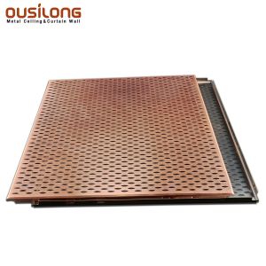 Buy cheap 1.2mm Galvanization Aluminium Suspended Ceiling Board from wholesalers