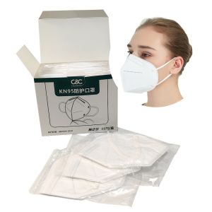 Buy cheap 5-Story Structure Disposable Facemask KN95 Personal Protective Non Woven N95 Mask from wholesalers