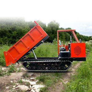 Buy cheap Industrial Strength Crawler Dumper Truck 4 Ton Weichai Diesel for Material Handling from wholesalers