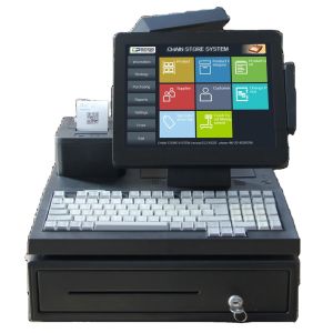 Buy cheap 12.1/14 Inch Complete POS Machine Set with Thermal Printer Cash Drawer and 58mm Keyboard from wholesalers