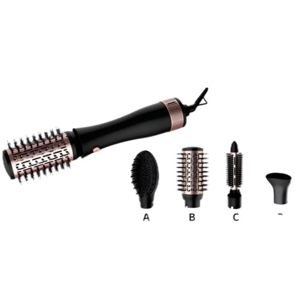 Quality 1200W Power Hair Dryer Brush with 3 Temperature Levels and 220~240V Voltage for Easy Hair Styling for sale