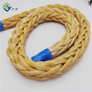 Buy cheap Ship Synthetic 12 Strand UHMWPE Rope For Marine Towing product
