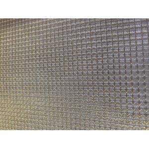 Imitation Laminated Glass Metal Fabric Transparent Weather Resistance Long