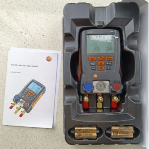 Testo 549 Digital Refrigeration Manifold with Temperature Measurement