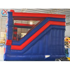 Buy cheap Inflatable Combo Castle Spiderman Bouncy House With Slide from wholesalers