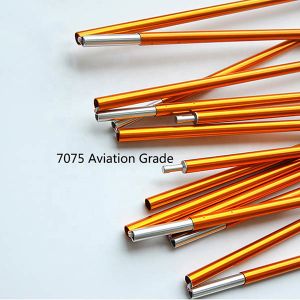 Buy cheap UV Resistant Tent Adjustable Extension Pole Aluminium Alloy Round Connects from wholesalers